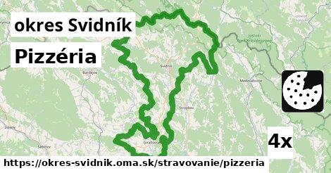 Pizzéria, okres Svidník