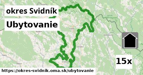 ubytovanie v okres Svidník