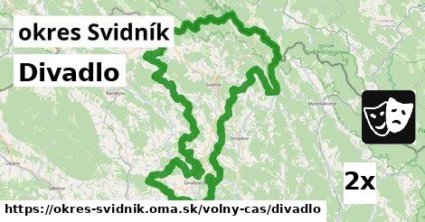 Divadlo, okres Svidník