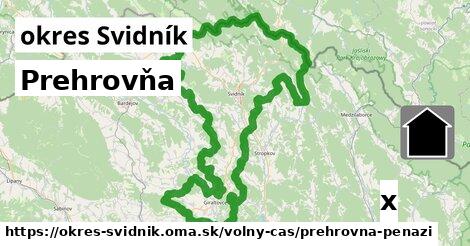 Prehrovňa, okres Svidník