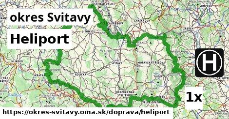 Heliport, okres Svitavy