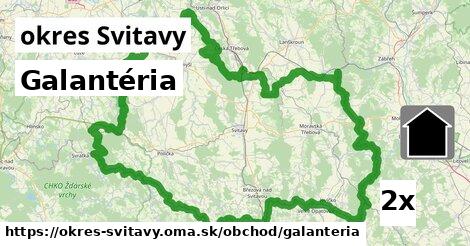 Galantéria, okres Svitavy