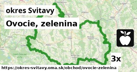 Ovocie, zelenina, okres Svitavy