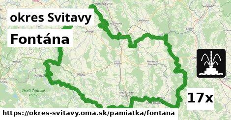 Fontána, okres Svitavy