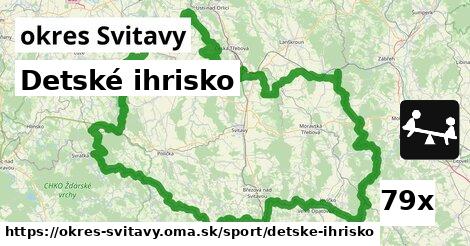 Detské ihrisko, okres Svitavy