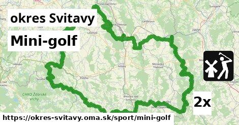 Mini-golf, okres Svitavy