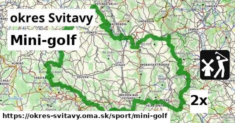 Mini-golf, okres Svitavy