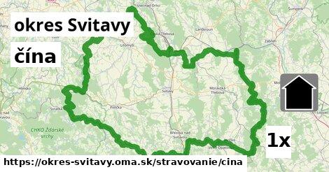 čína, okres Svitavy