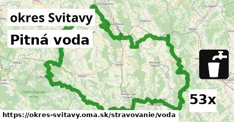 Pitná voda, okres Svitavy