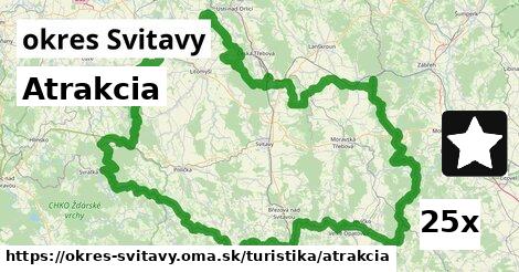 Atrakcia, okres Svitavy