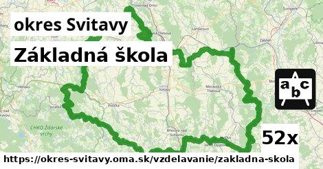 Základná škola, okres Svitavy