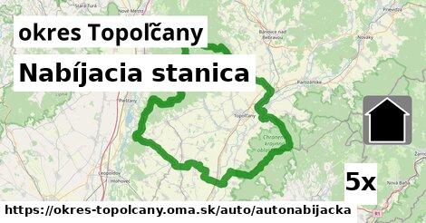 Nabíjacia stanica, okres Topoľčany