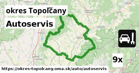 Autoservis, okres Topoľčany