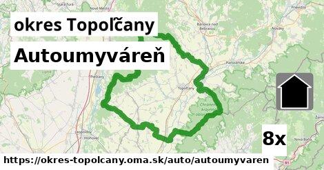 Autoumyváreň, okres Topoľčany