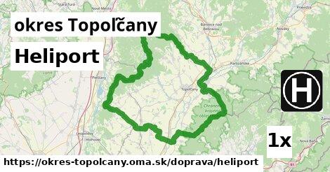 Heliport, okres Topoľčany