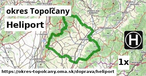 Heliport, okres Topoľčany