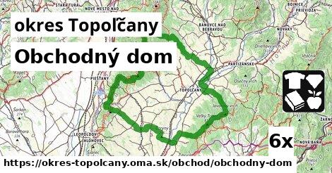 Obchodný dom, okres Topoľčany