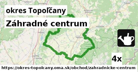 Záhradné centrum, okres Topoľčany