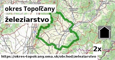 železiarstvo, okres Topoľčany