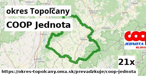 COOP Jednota, okres Topoľčany