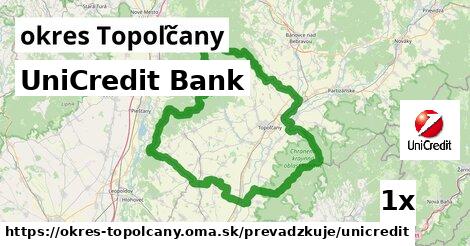 UniCredit Bank, okres Topoľčany