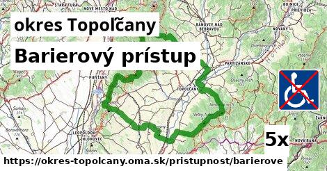 Barierový prístup, okres Topoľčany