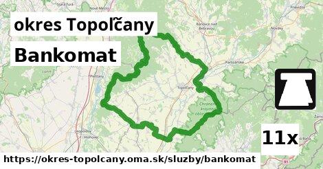 Bankomat, okres Topoľčany