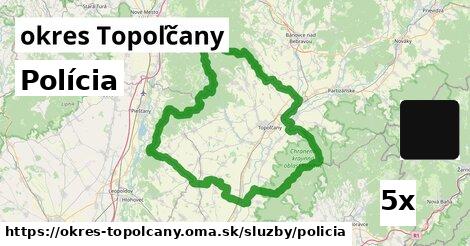 Polícia, okres Topoľčany
