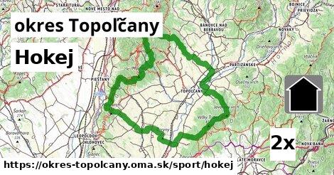 Hokej, okres Topoľčany