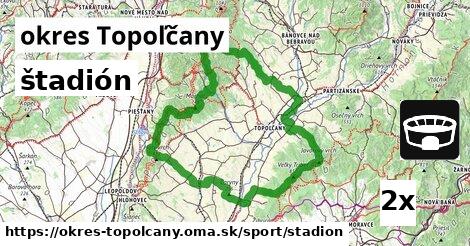 štadión, okres Topoľčany