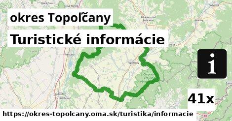 Turistické informácie, okres Topoľčany