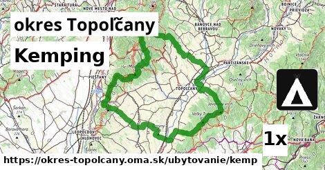 Kemping, okres Topoľčany