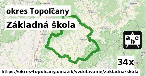 Základná škola, okres Topoľčany