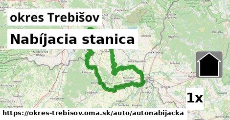 Nabíjacia stanica, okres Trebišov