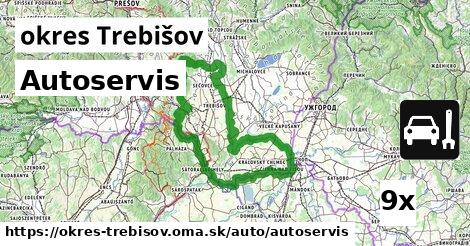 Autoservis, okres Trebišov