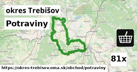 Potraviny, okres Trebišov