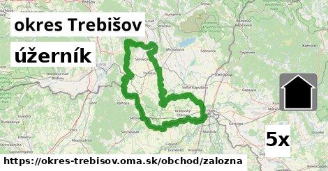 úžerník, okres Trebišov