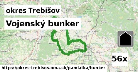 Vojenský bunker, okres Trebišov