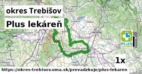 Plus lekáreň, okres Trebišov