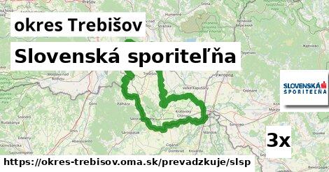 Slovenská sporiteľňa, okres Trebišov