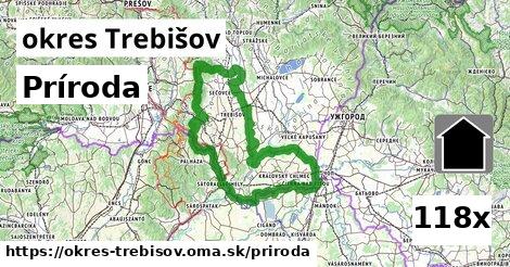 príroda v okres Trebišov