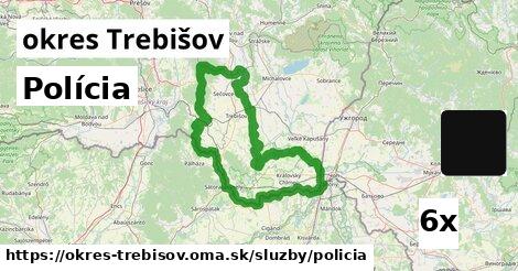 Polícia, okres Trebišov