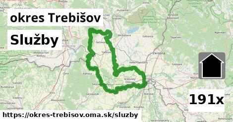 služby v okres Trebišov