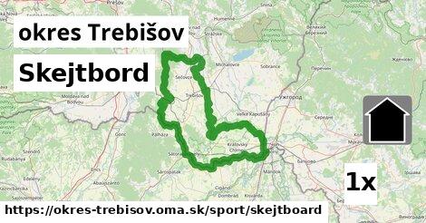 Skejtbord, okres Trebišov