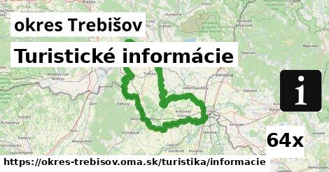 Turistické informácie, okres Trebišov