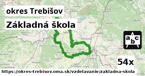 Základná škola, okres Trebišov