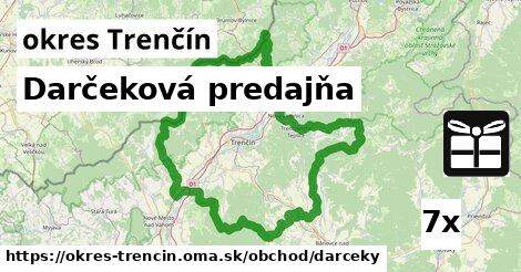 Darčeková predajňa, okres Trenčín