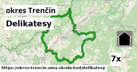 Delikatesy, okres Trenčín