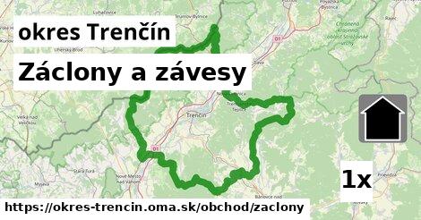 Záclony a závesy, okres Trenčín