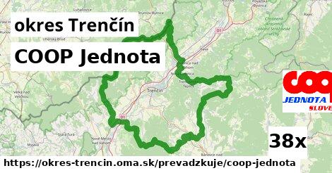 COOP Jednota, okres Trenčín